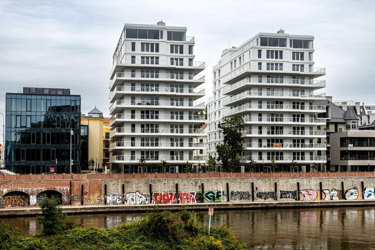 Luksus W Centrum Nad Odra Breslavia Exterior foto
